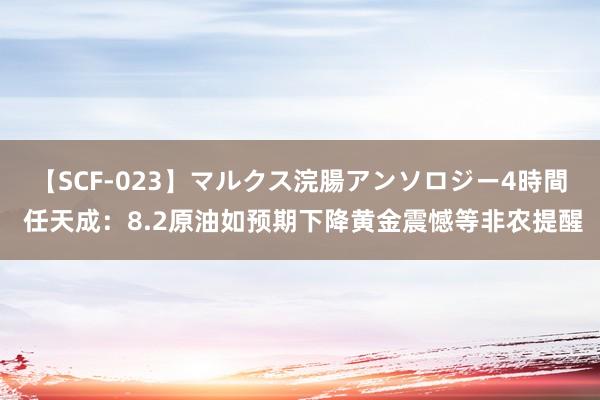 【SCF-023】マルクス浣腸アンソロジー4時間 任天成：8.2原油如预期下降黄金震憾等非农提醒