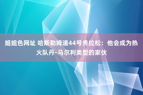 姐姐色网址 哈斯勒姆道44号秀拉松：他会成为热火队丹-马尔利类型的家伙